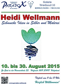 Plakat Heidi Wellmann Hummerbude