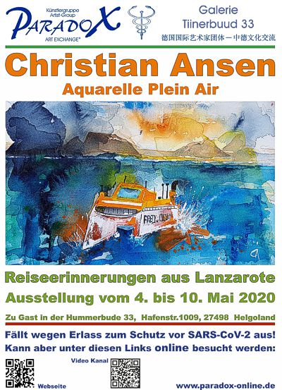 virtuelle Ausstellung Christian Ansen Hummerbude Helgoland virtuelle Ausstellung Christian Ansen Hummerbude Helgoland