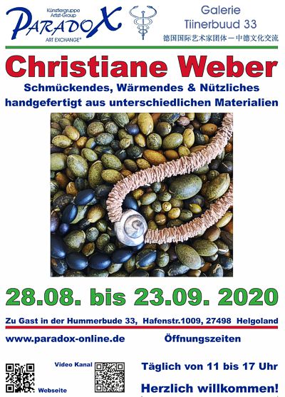 Plakat Christiane Weber Plakat Christiane Weber
