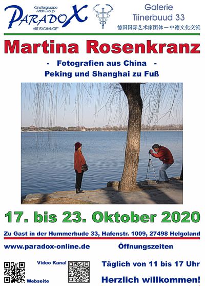 Plakat Martina Rosenkranz Hummerbude PARADOX als pdf Plakat Martina Rosenkranz Hummerbude PARADOX als pdf