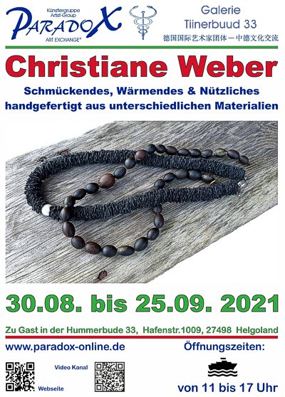 Plakat Christiane Weber Hummerbude PARADOX
