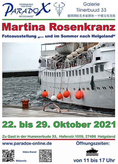 Plakat PARADOX Hummerbude Martina Rosenkranz