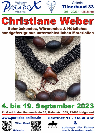 PARADOX Hummerbude Plakat Christiane Weber 2023