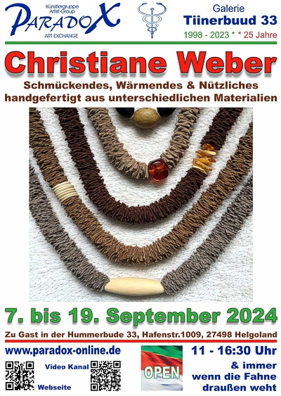 Hummerbude PARADOX Plakat Christiane Weber