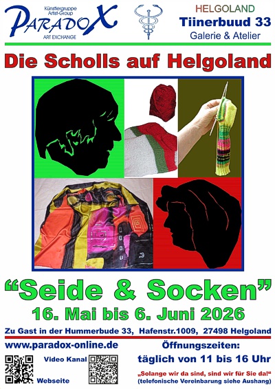 Hummerbude PARADOX Helgoland Plakat Die Scholls 2026 Hummerbude PARADOX Helgoland Plakat Die Scholls 2026