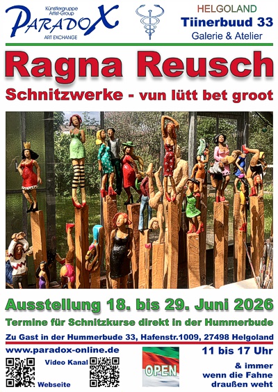 Hummerbude PARADOX Plakat Ragna Reusch 2026